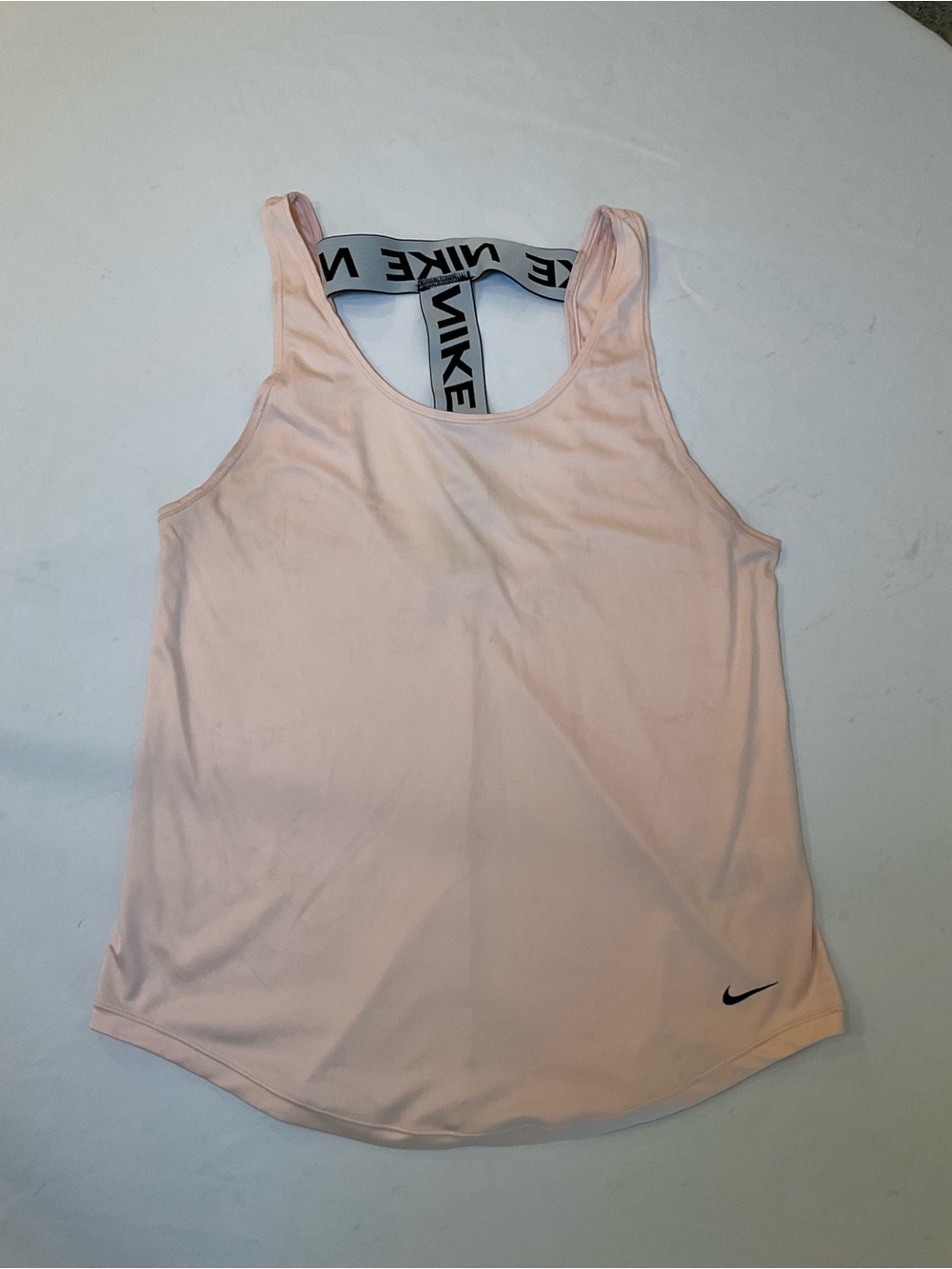 Nike Women's Light Pink Racerback Tank Top